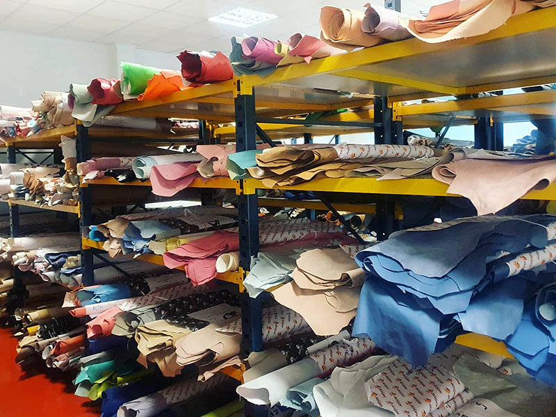 Ballerinas Material Auswahl