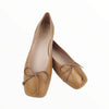 Damen-Ballerinas-Mutter-Kind-Quadratische-Spitze-EMILIA-Camel