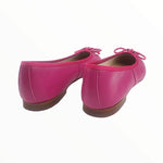 Damen-Ballerinas-Mutter-Kind-Runde-Spitze-PAULA-Fucsia