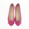 Damen-Ballerinas-Mutter-Kind-Runde-Spitze-PAULA-Fucsia