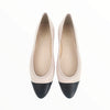 Damen-Ballerinas-feine-Spitze-Marie-hell-rosa+schwarz