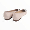 Damen-Ballerinas-feine-Spitze-Marie-hell-rosa+schwarz