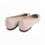 Damen-Ballerinas-feine-Spitze-Marie-hell-rosa+schwarz