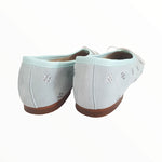 Kinder-Schuhe-Kommunion-Feier-Runde-Spitze-ELENA-Mint-Glitzer