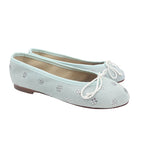 Kinder-Schuhe-Kommunion-Feier-Runde-Spitze-ELENA-Mint-Glitzer